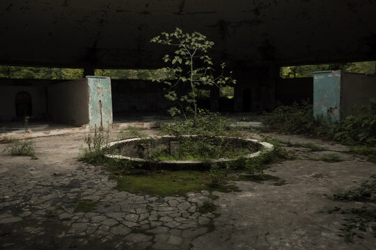 Abandoned building