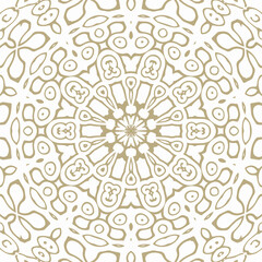 Oriental Seamless Vector Pattern - Repeating ornament for textile, wraping paper, fashion etc.