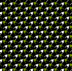 Houndstooth seamless pattern. Vintage textile texture. Classic fashion. crowbars images pattern.