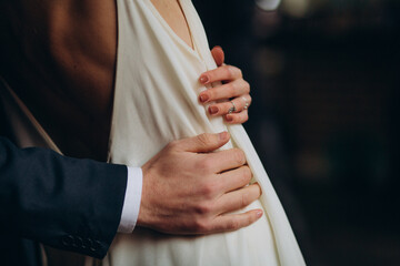 couple love close tenderness together hands hugs