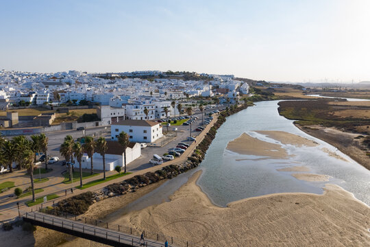 Rio Salado And Conil De La Frontera On The Side In Summertimes