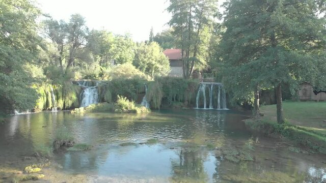 Waterfall -  Rastoke, Croatia