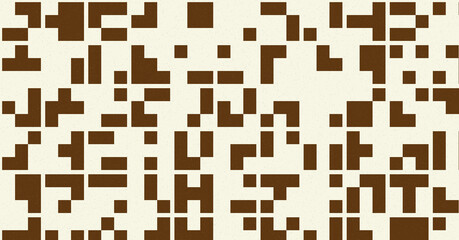 Abstract Color Halftone Dots generative art background illustration