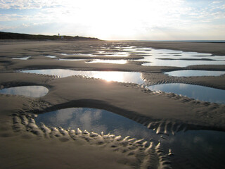 Ebbe im Wangerooger Osten