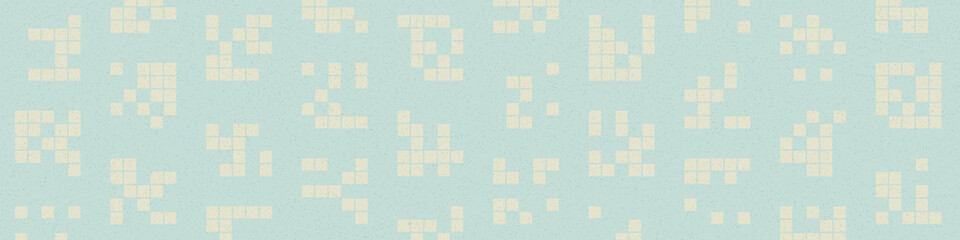 Abstract Color Halftone Dots generative art background illustration