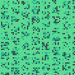 Abstract Color Halftone Dots generative art background illustration