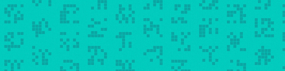 Abstract Color Halftone Dots generative art background illustration