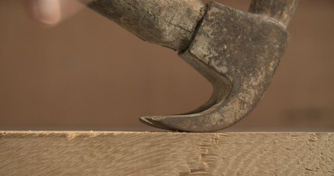 Removing wood with nails inside my carpentry