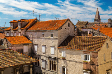 Obraz premium Old city buildings in Trogir