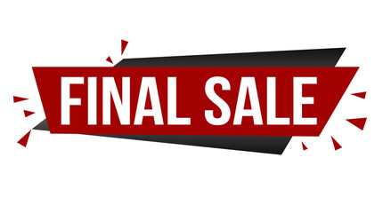 Final sale banner design