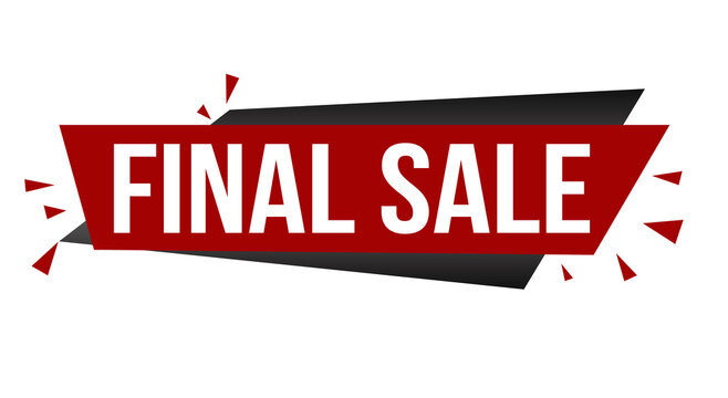 Final sale banner design