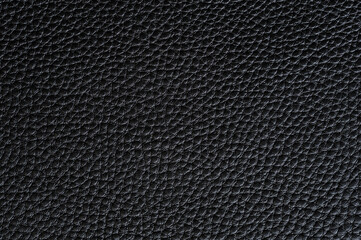 Abstract background of seamless black leather texture