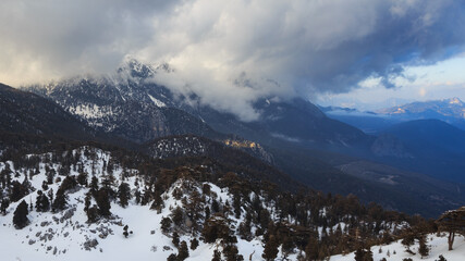 View of the Tahtali surroundings. Turkey, The Lycian Way