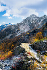 landscape in the mountains