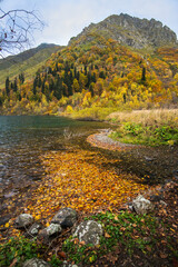 autumn in the mountains