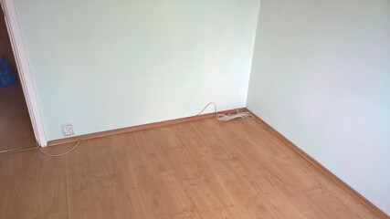empty room with floor