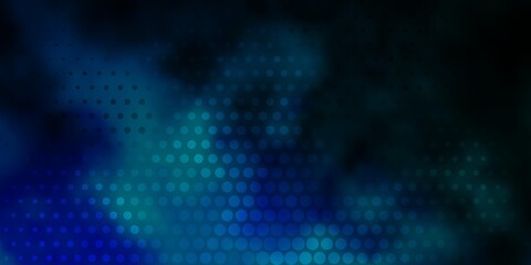 Light BLUE vector background with spots. Modern abstract illustration with colorful circle shapes. New template for a brand book.