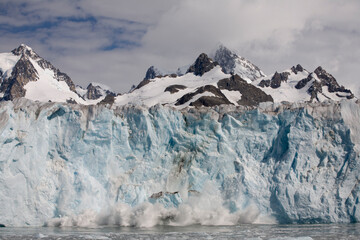 Twitcher Glacier,  South Georgia Island, Antarctica