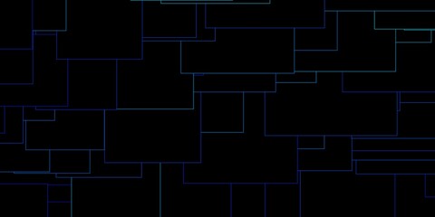 Dark BLUE vector template with rectangles. Illustration with a set of gradient rectangles. Template for cellphones.