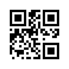 Abstract digital code scanner barcode template for social media