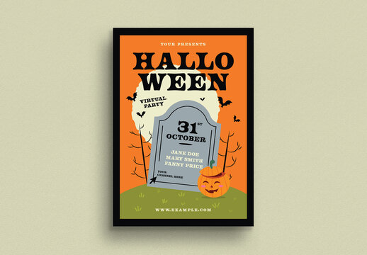 Halloween Flyer Layout 2