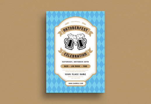 Oktober Fest Flyer Layout