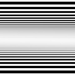 Black and White stripes background. Disappearing lines
