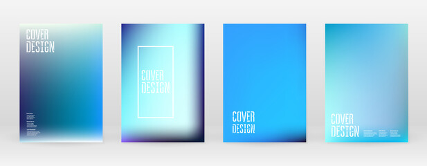 Pastel Soft. Vibrant Blue, Teal, Neon Concept.