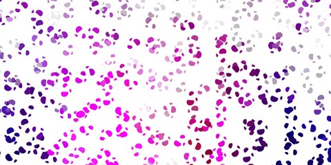 Light purple, pink vector template with abstract forms.