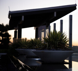 gazebo in the garden