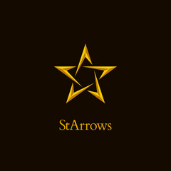 Shiny Gold Star Logo