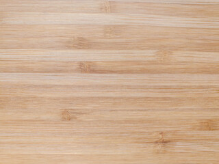 Close up of Natural light brown planks bamboo wood texture table background. Abstract surface rough pattern. Design in your work backdrop and decoration. Concept blank copy space for text.