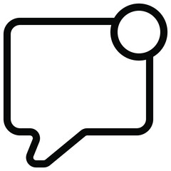 Fototapeta premium Message icon. mail icon. email icon. chat icon. chatting icon. line style icon. vector illustration. vector icon