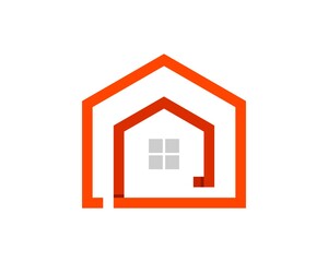 Abstract and luxury house