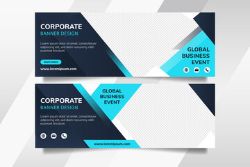 Business banner design template