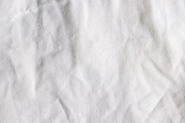 Fototapeta na wymiar white calico fabric cloth background texture