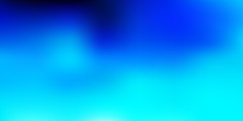 Light blue vector blurred template.
