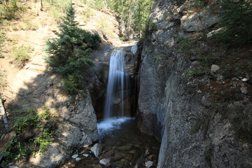 Time Delay of Cataract Falls in the Colorado Rocky Mountains