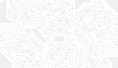 High-tech technology background. Circuit board vector design illustration.