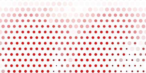 Light red vector texture with disks.