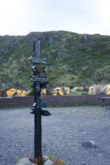 camping signs 