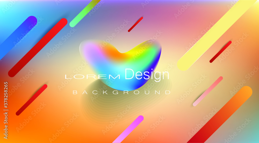 Poster modern vector background template. abstract liquid colors background. colored fluid graphic composit