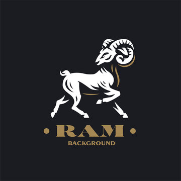 A ram or wild goat 