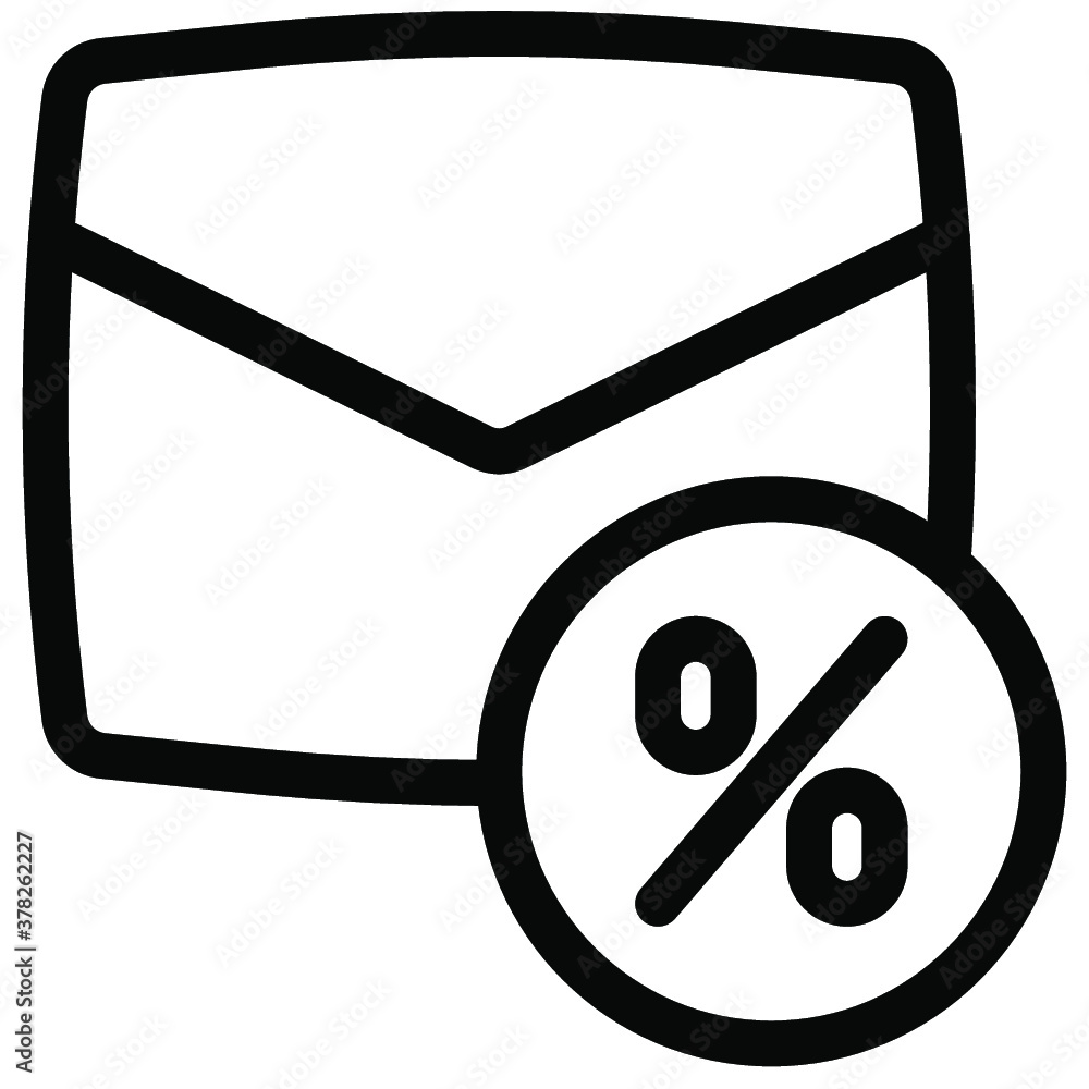Poster message icon. mail icon. email icon. chat icon. chatting icon. line style icon. vector illustration.