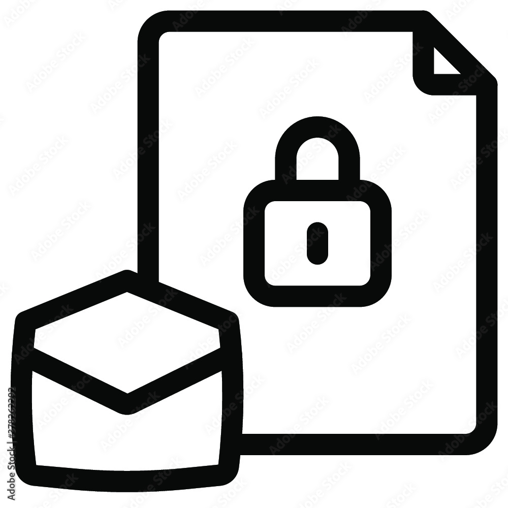 Poster message icon. mail icon. email icon. chat icon. chatting icon. line style icon. vector illustration.