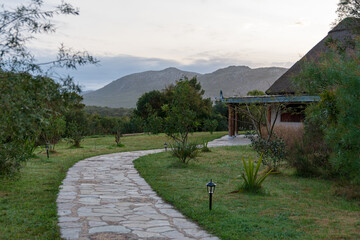 
house near the mountains for vacations