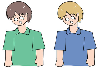 ストレスで涙目の看護師セット