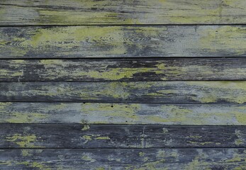 Wooden yellow gray background of planks