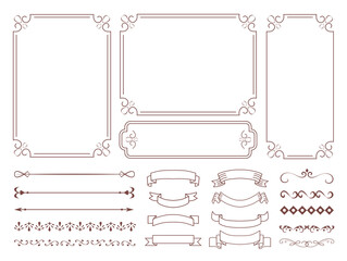フレーム　飾り枠　飾り罫