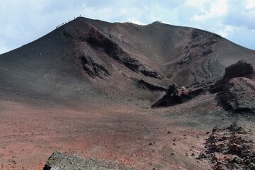 Etna - Interno del Cratere Barbagallo inferiore